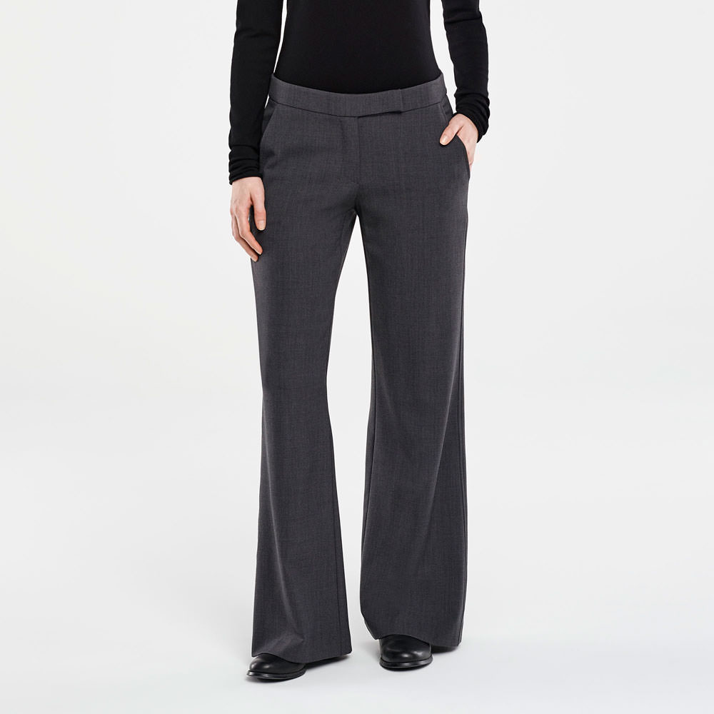 Sarah Pacini PANTALON EN GABARDINE - AUDREY De face
