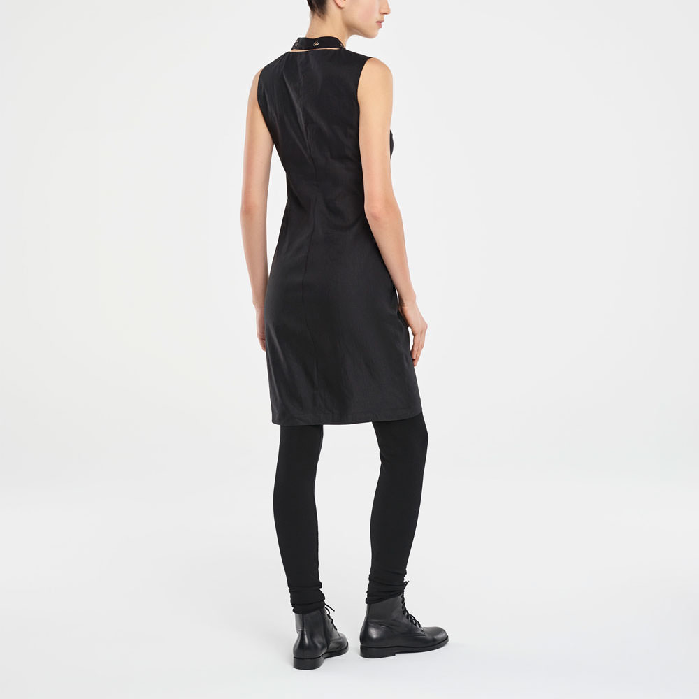 Sarah Pacini ROBE AUX GENOUX – LIN EXTENSIBLE Derrière