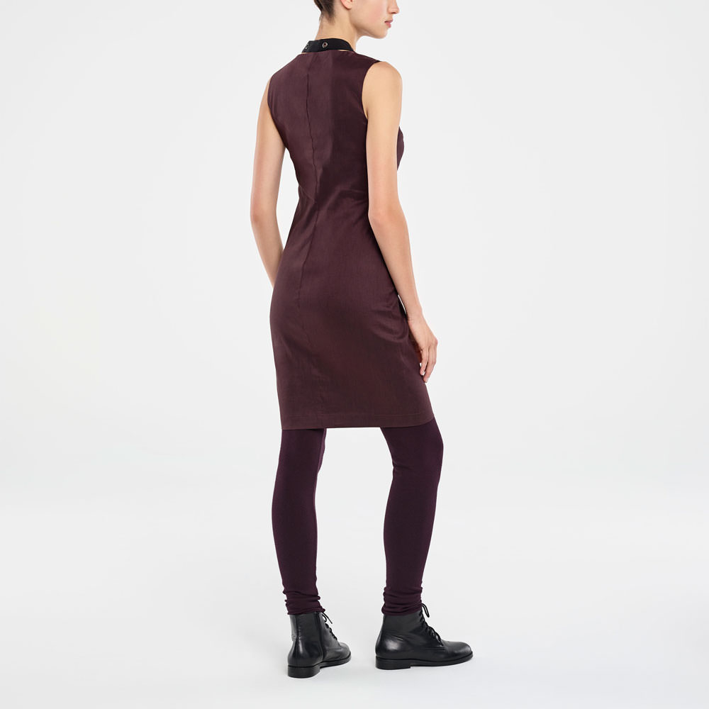 Sarah Pacini ROBE AUX GENOUX – LIN EXTENSIBLE Derrière