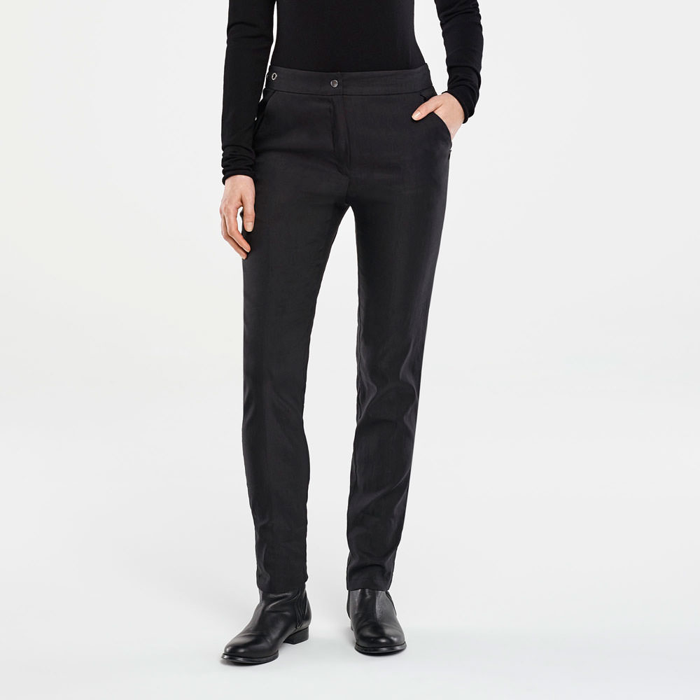 Sarah Pacini PANTALON -LIN EXTENSIBLE De face