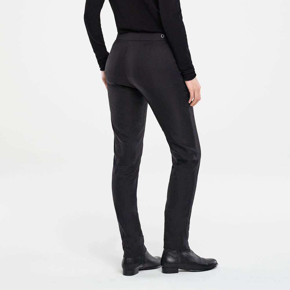 Sarah Pacini PANTALON -LIN EXTENSIBLE Derrière