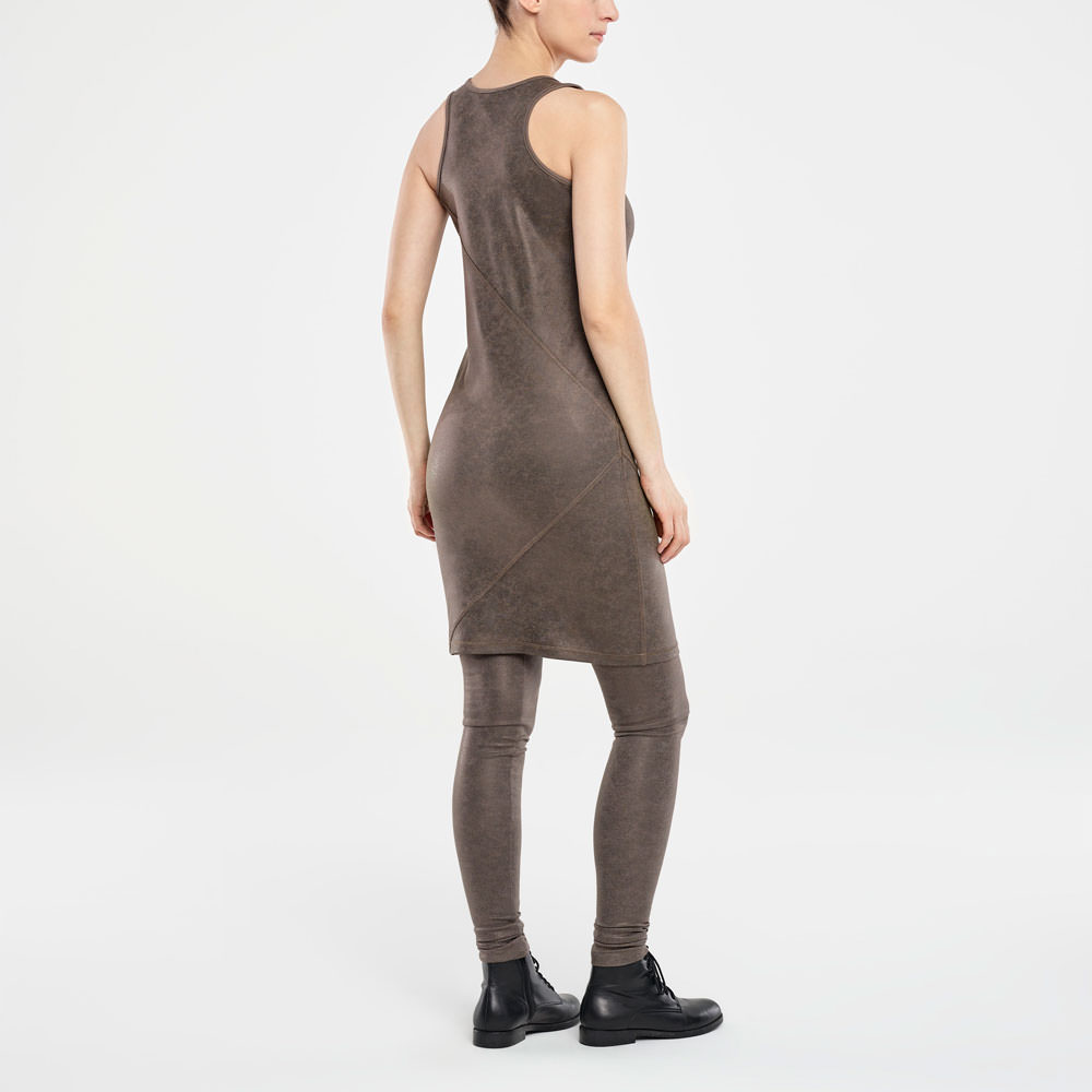 Sarah Pacini SCHIMMERNDES MIDIKLEID Rück