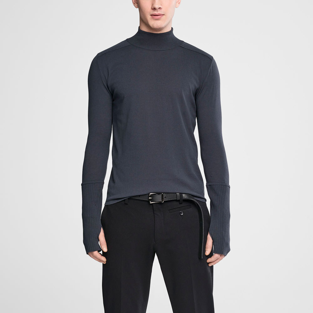 Sarah Pacini Mock neck sweater Front