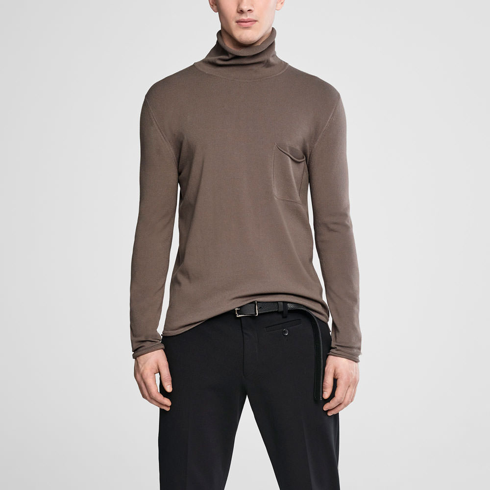 Sarah Pacini Pull col bénitier De face