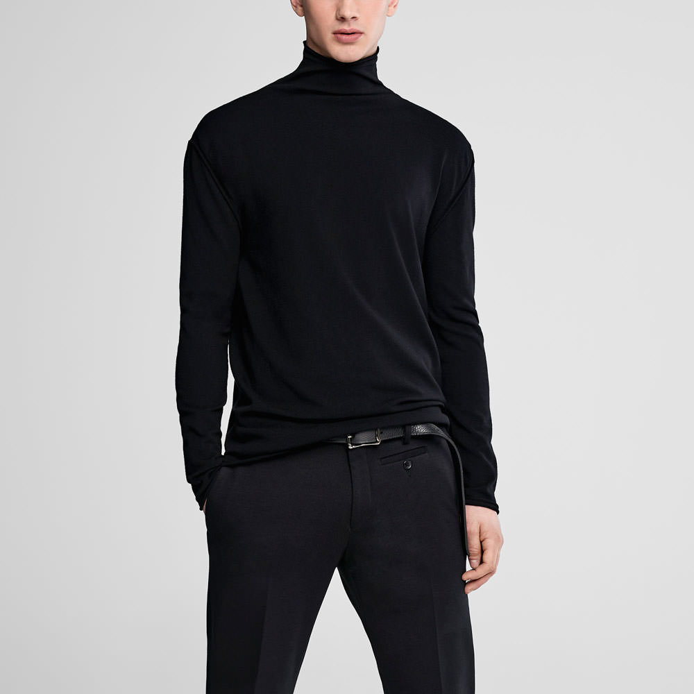 Sarah Pacini Mock neck sweater Front