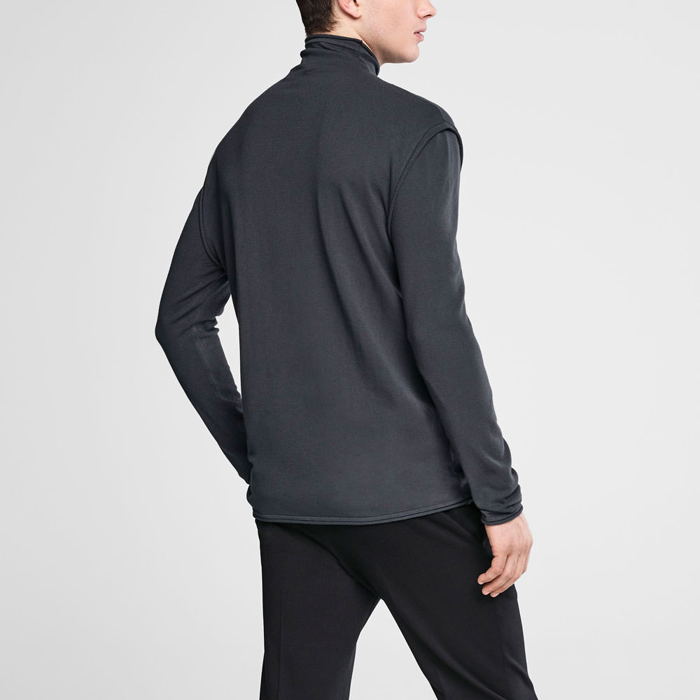 Sarah Pacini Mock neck sweater Back view