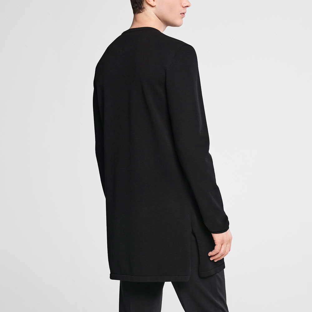 Sarah Pacini Pull tunique - double maille Derrière