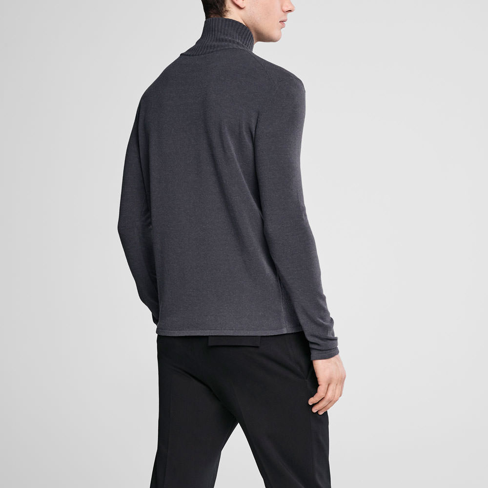 Sarah Pacini Cowl neck sweater Back view