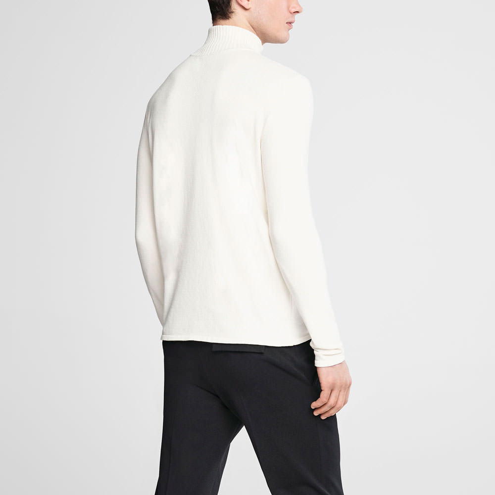 Sarah Pacini Pull col montant zippé Derrière