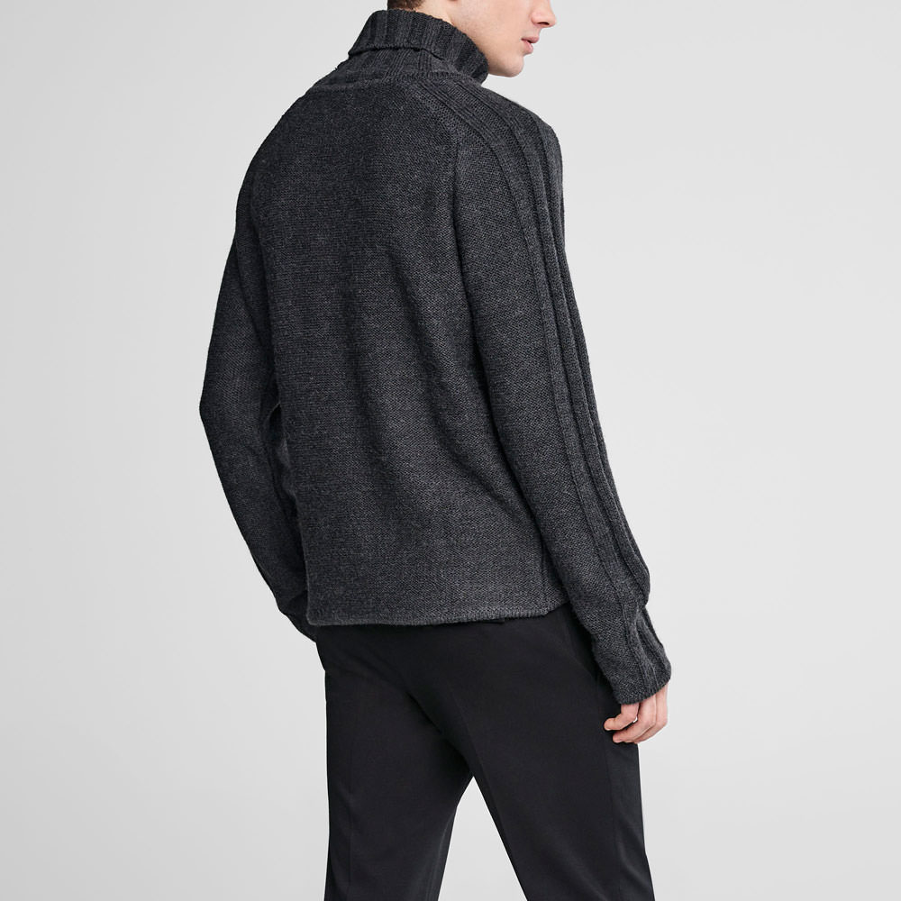 Sarah Pacini Turtleneck sweater Back view