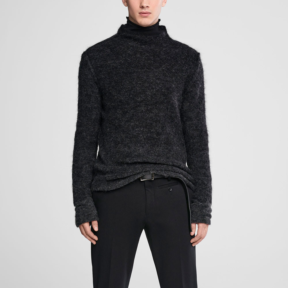 Sarah Pacini Ombré mohair sweater - funnel neck Front