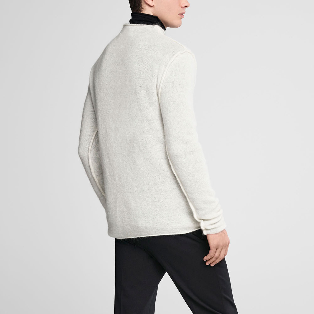 Sarah Pacini Mohair sweater - funnel neck Back view