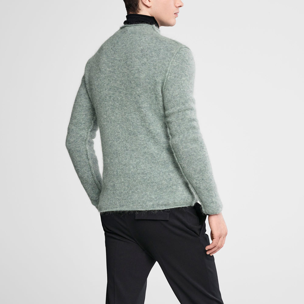 Sarah Pacini Mohair sweater - funnel neck Back view