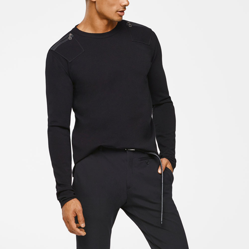 Sarah Pacini PULL - DÉTAILS ZIPPÉS Mixé