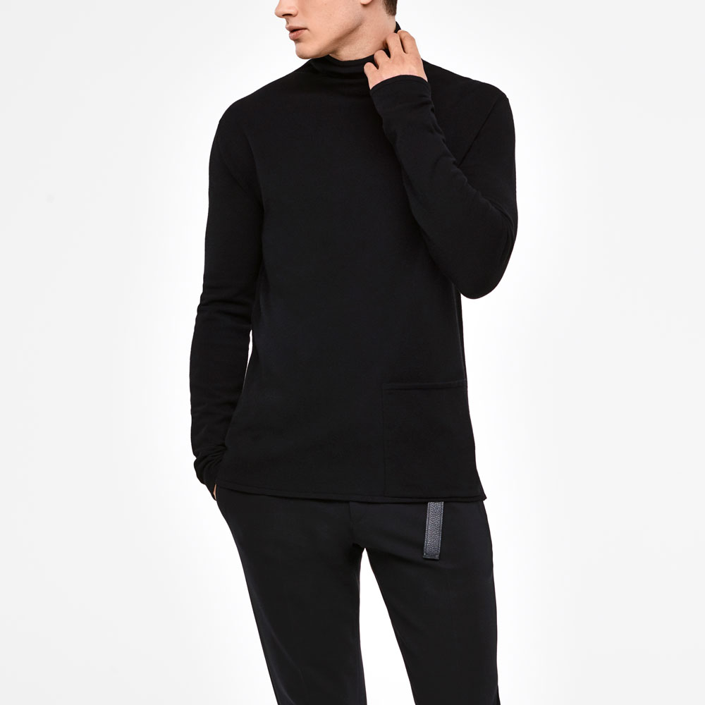 Sarah Pacini URBAN SWEATER - MOCK NECK Mixed