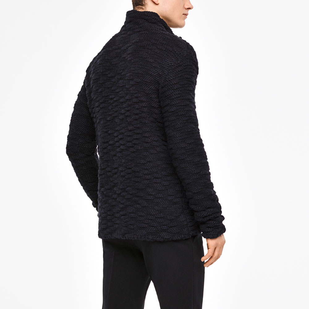 Sarah Pacini CARDIGAN - EFFET SEERSUCKER Derrière