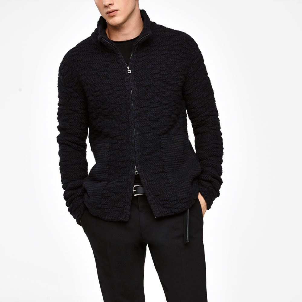 Sarah Pacini CARDIGAN - EFFET SEERSUCKER Mixé