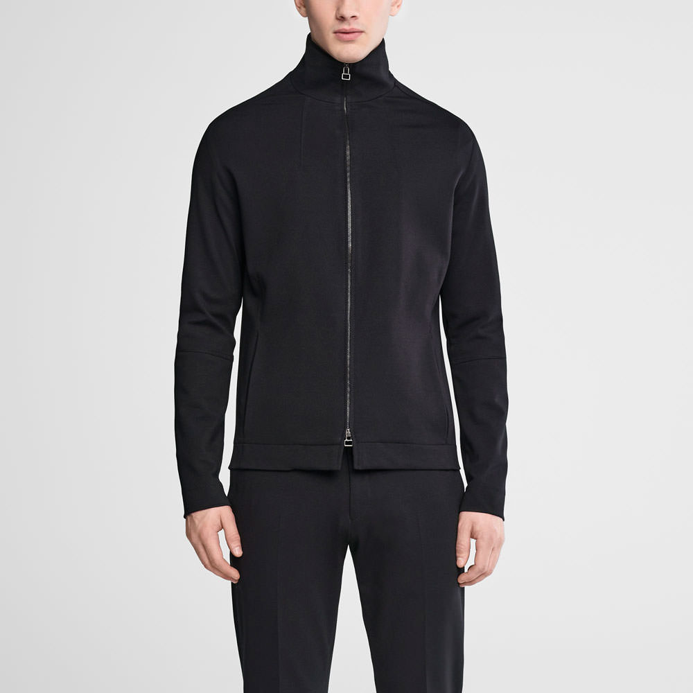Sarah Pacini Blouson jersey stretch De face
