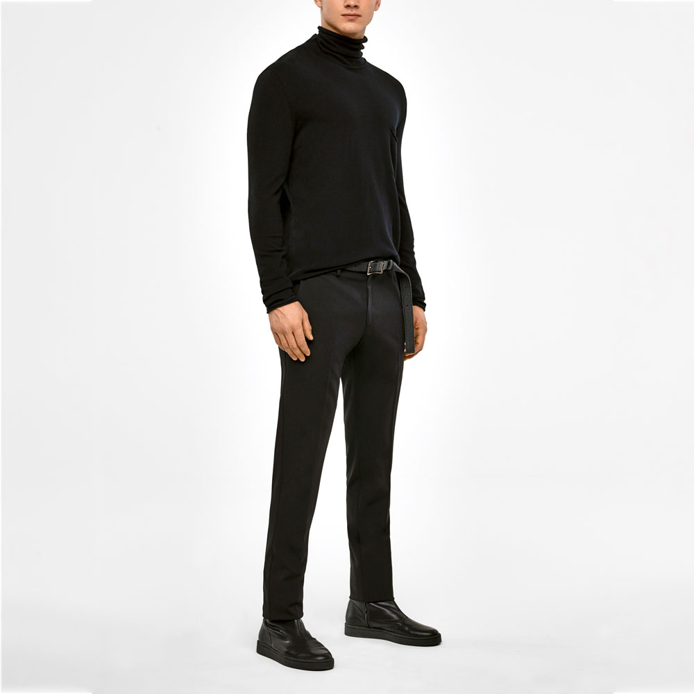 Sarah Pacini PANTALON EN GABARDINE - BOB De face