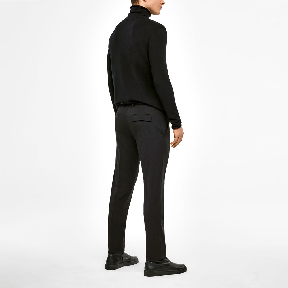 Sarah Pacini PANTALON EN GABARDINE - BOB Derrière
