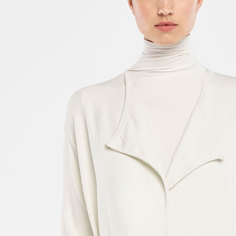 Sarah Pacini CARDIGAN LONG - POCHE X- LARGE De face