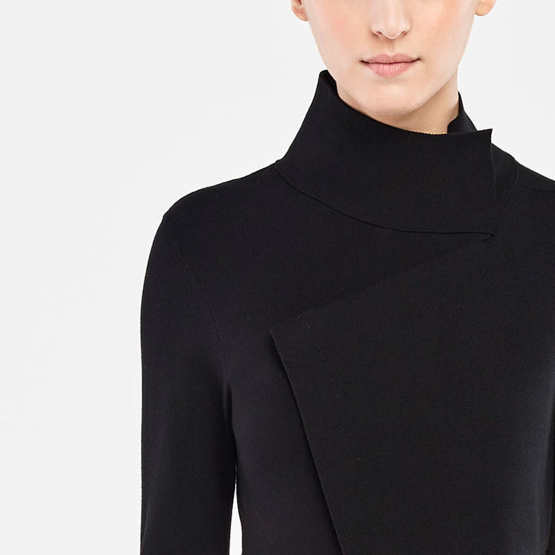 Sarah Pacini CARDIGAN ASYMÉTRIQUE De face