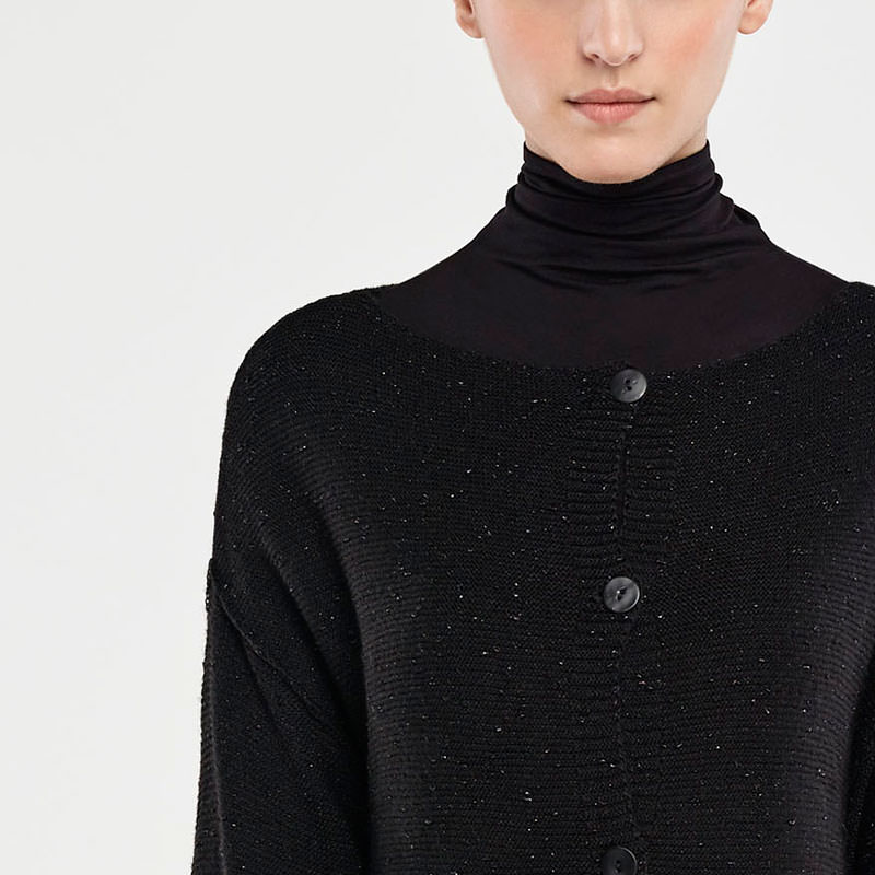 Sarah Pacini CARDIGAN REVERSIBLE - EFFET LUMIERE De face
