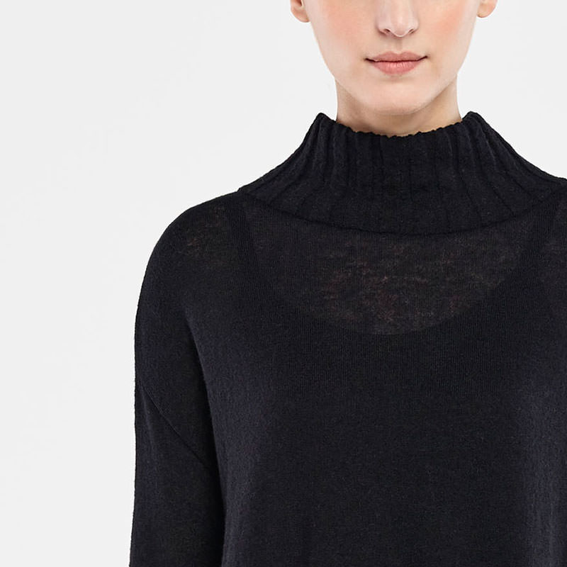 Sarah Pacini MOCK NECK SWEATER Front