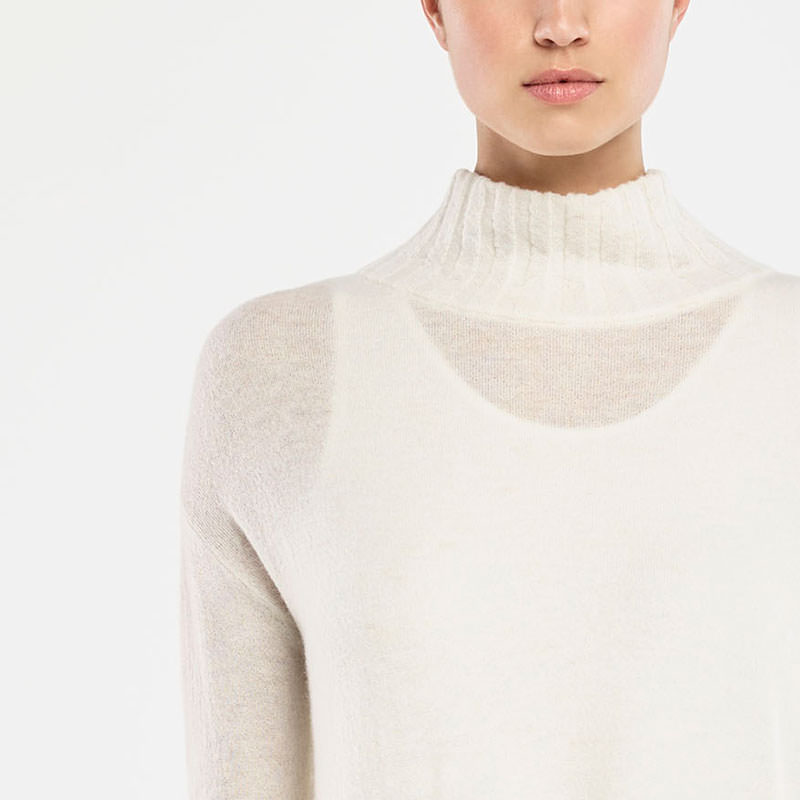 Sarah Pacini SWEATER MIT STEHKRAGEN Vorne