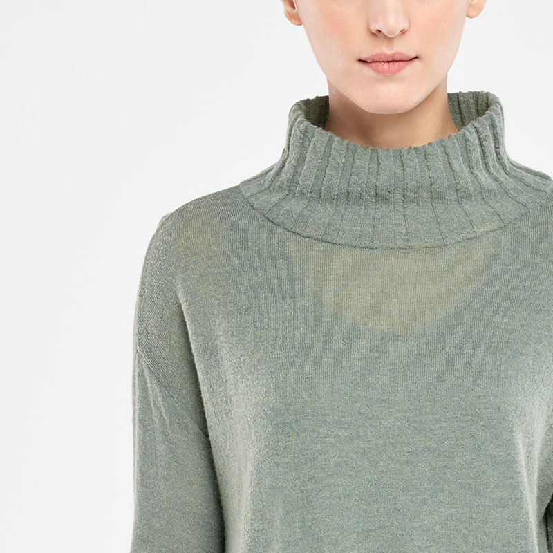 Sarah Pacini SWEATER MIT STEHKRAGEN Vorne