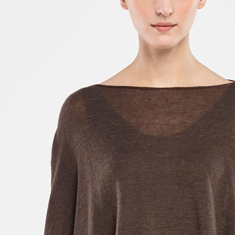 Sarah Pacini PULL – FENTES DE CÔTÉ De face
