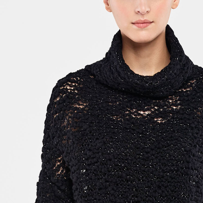 Sarah Pacini PULL LONG – TRAME BRILLANTE De face