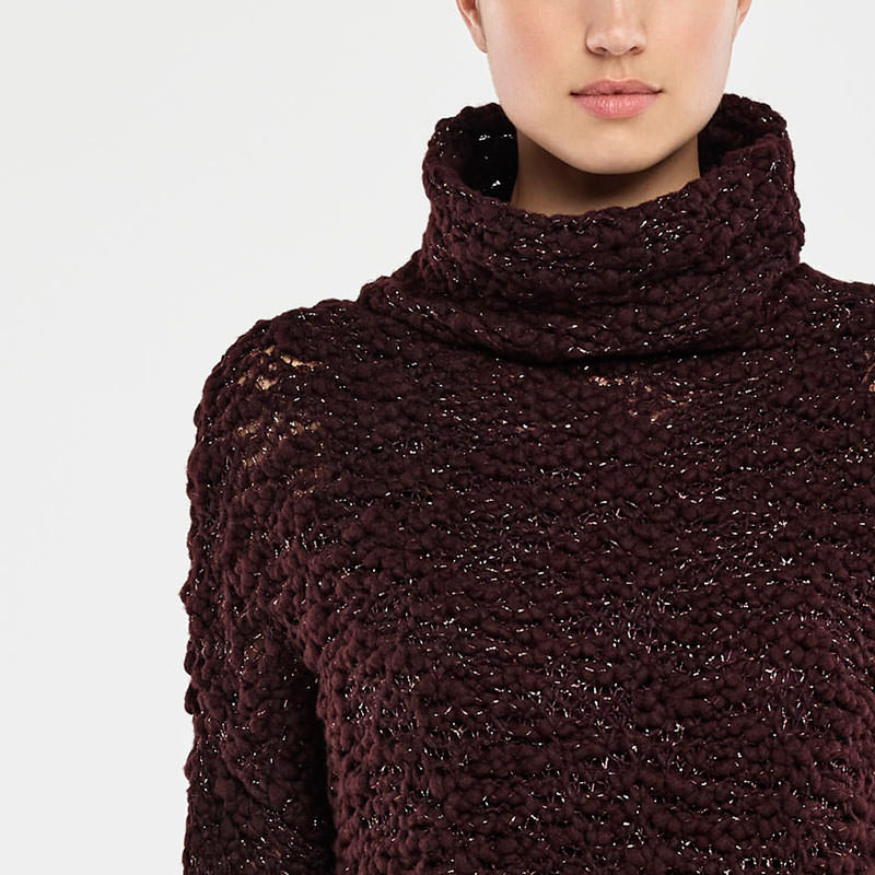 Sarah Pacini PULL LONG – TRAME BRILLANTE De face