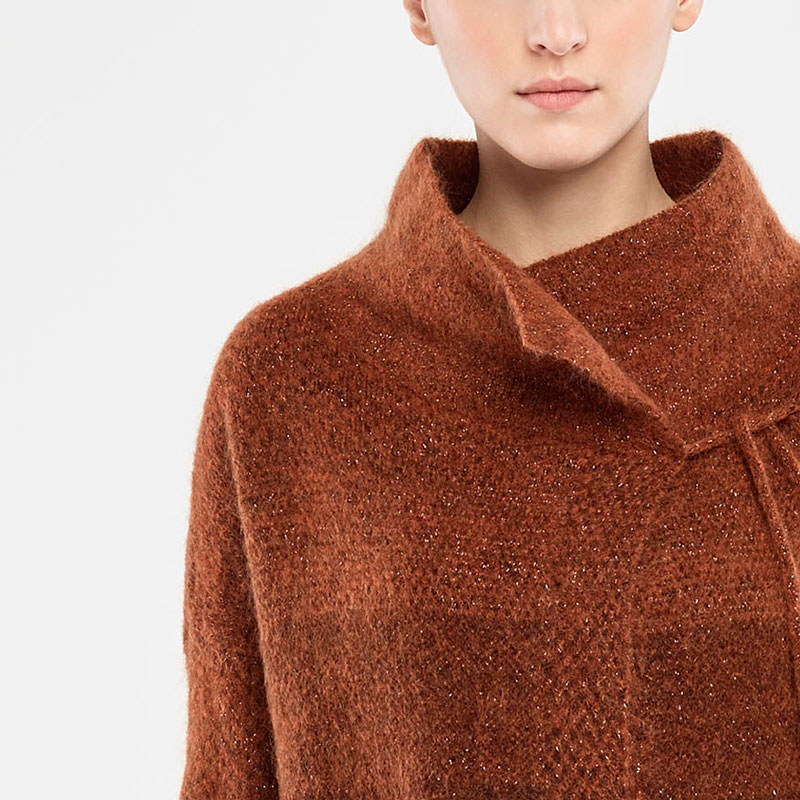 Sarah Pacini CARDIGAN COURT – EFFET OMBRÉ De face