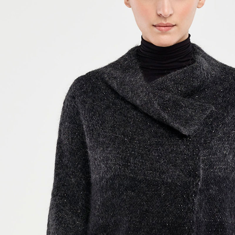 Sarah Pacini CARDIGAN LONG – EFFET OMBRÉ De face