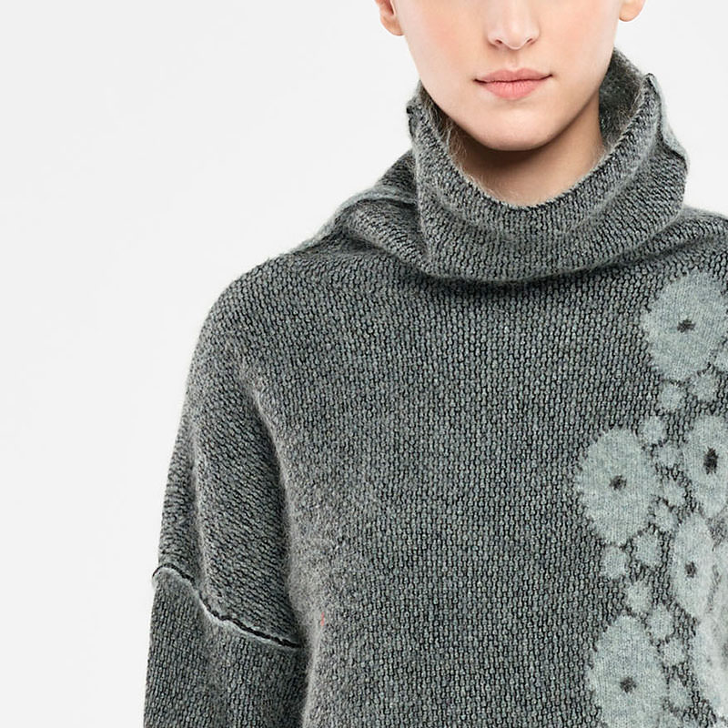 Sarah Pacini PULL JACQUARD De face