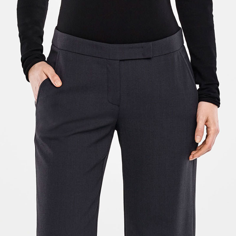 Sarah Pacini PANTALON EN GABARDINE - AUDREY De face