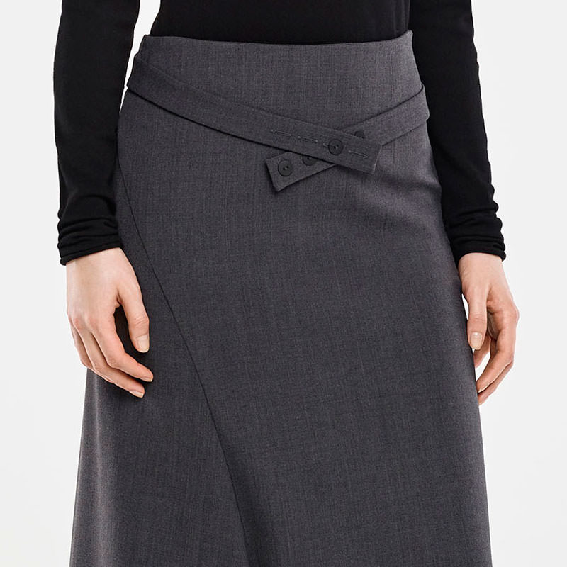 Sarah Pacini PANTAJUPE EN GABARDINE De face