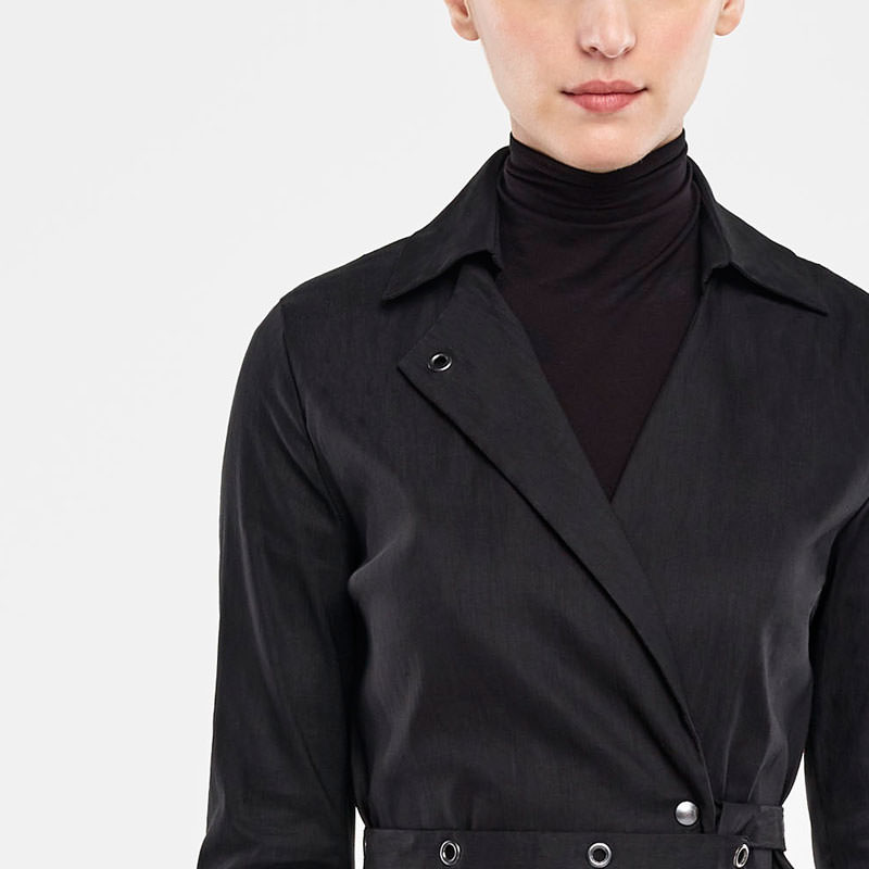 Sarah Pacini VESTE- LIN EXTENSIBLE De face