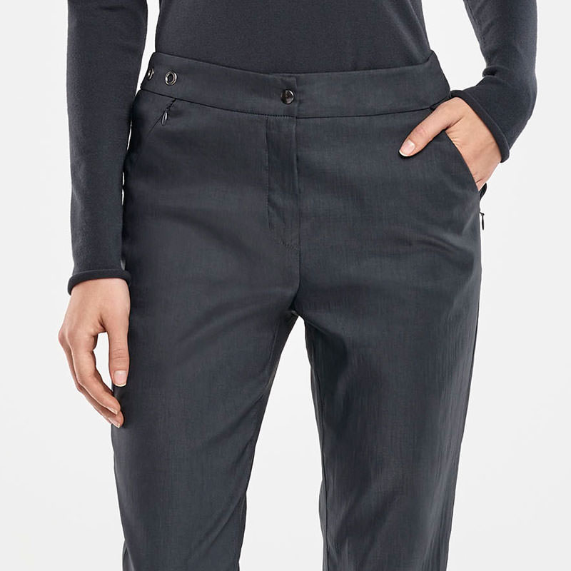 Sarah Pacini STRETCH LINEN PANTS Front