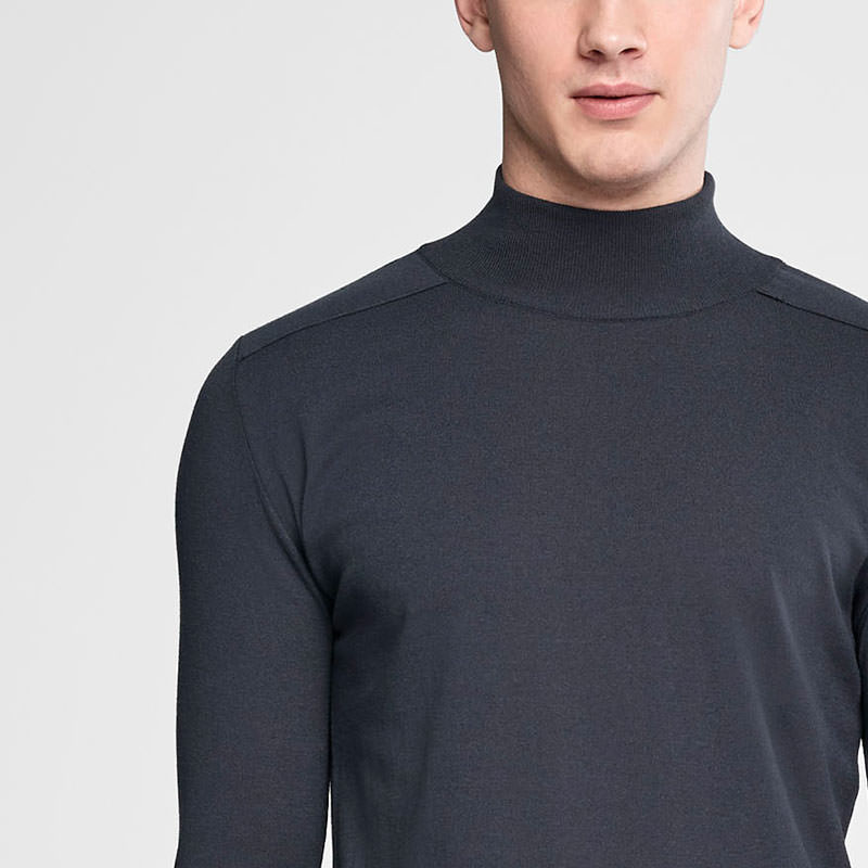 Sarah Pacini Mock neck sweater Front