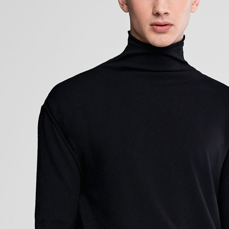 Sarah Pacini Mock neck sweater Front