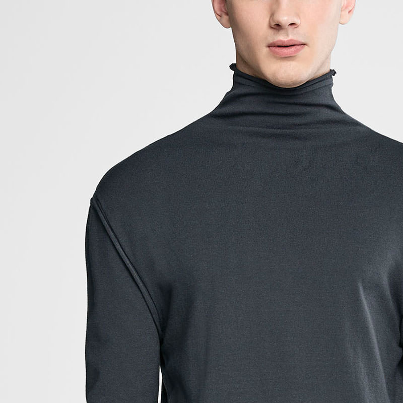 Sarah Pacini Mock neck sweater Front