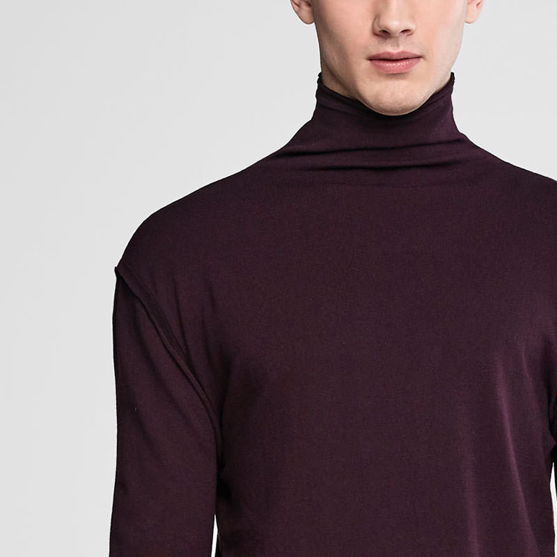 Sarah Pacini Stehkragenpullover Vorne