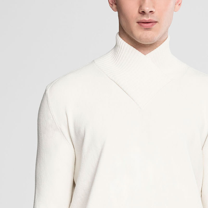 Sarah Pacini Cowl neck sweater Front