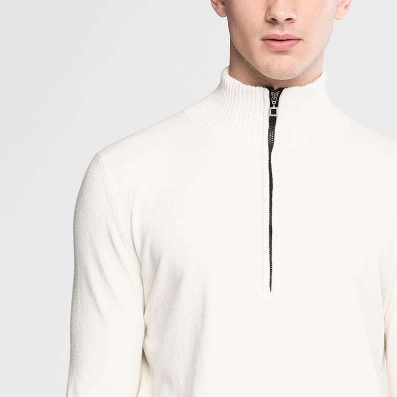 Sarah Pacini Pull col montant zippé De face