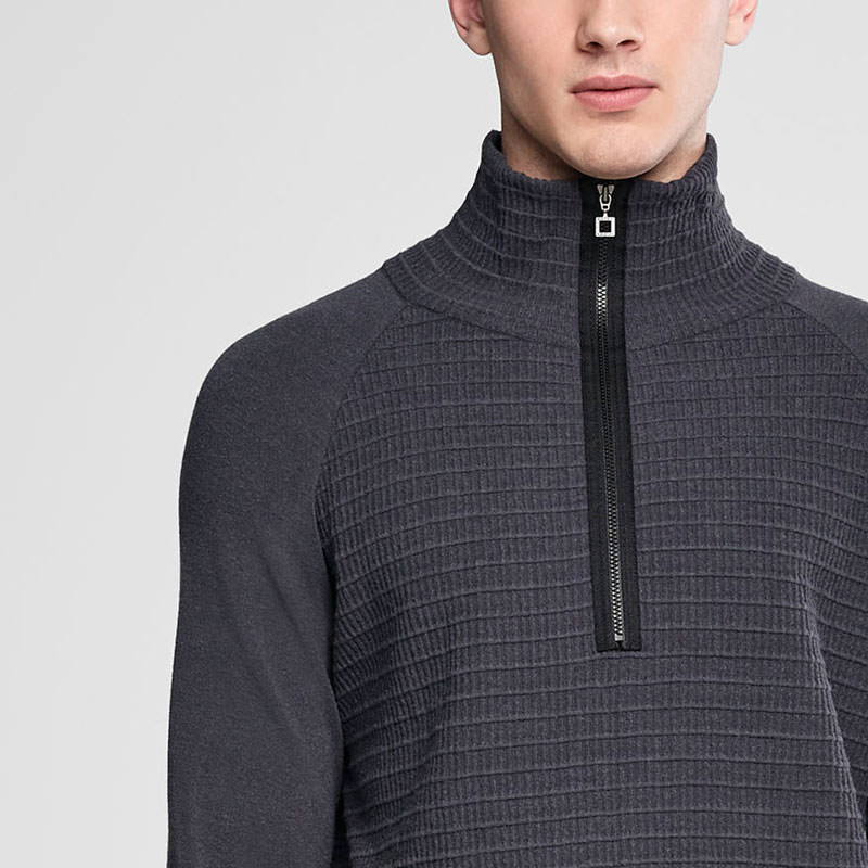 Sarah Pacini Pull col montant zippé De face