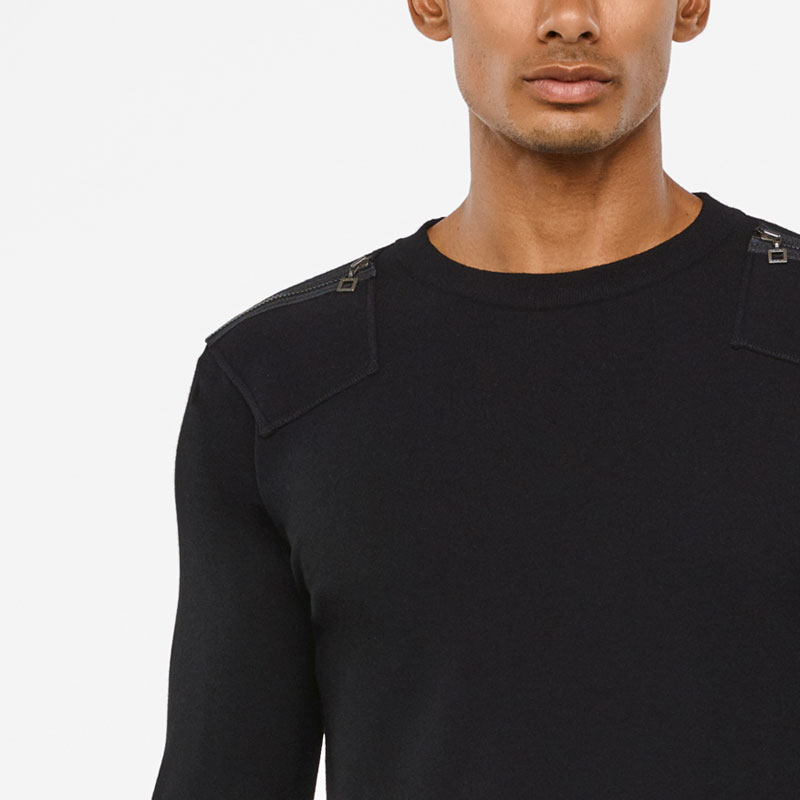 Sarah Pacini PULL - DÉTAILS ZIPPÉS De face