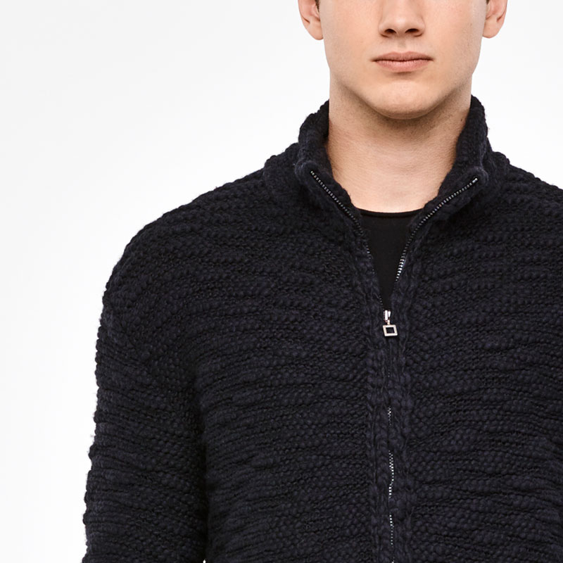 Sarah Pacini CARDIGAN - EFFET SEERSUCKER De face