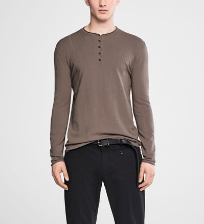 Sarah Pacini Henley-pullover - front